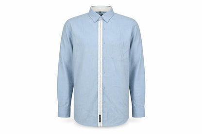 Mens UK Size 15.5 West Street Blue  Button-Up Long Sleeve Casual Shirt