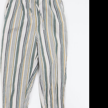 LCW Womens Multicoloured Striped  Trousers  Size 6 L26 in