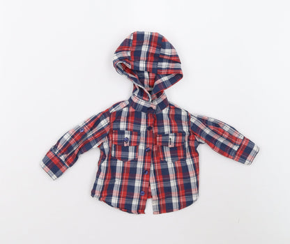 Primark Baby Multicoloured Check  Basic Button-Up Size 3-6 Months