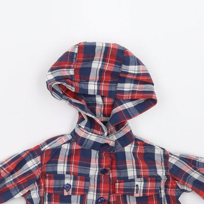 Primark Baby Multicoloured Check  Basic Button-Up Size 3-6 Months
