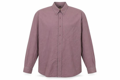 Mens UK Size 40 Martino Purple  Button-Up Long Sleeve Casual Shirt