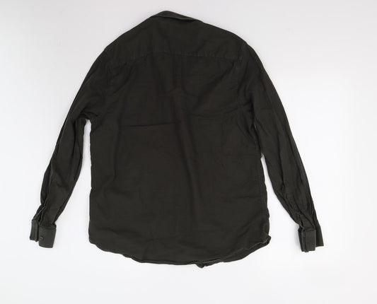 ASOS Mens Green    Button-Up Size L