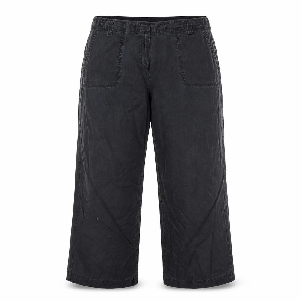 Womens UK Size 16 E-vie Regular Fit  Black Trousers