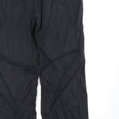 E-vie Womens Black   Trousers  Size 16 L27 in