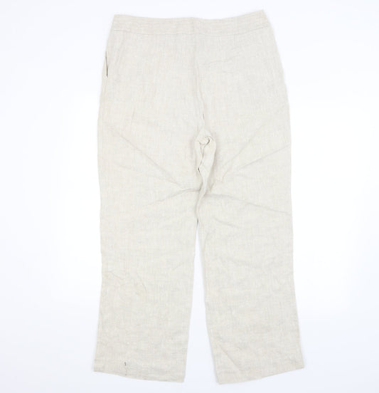 CC Womens Beige   Trousers  Size 14 L27 in