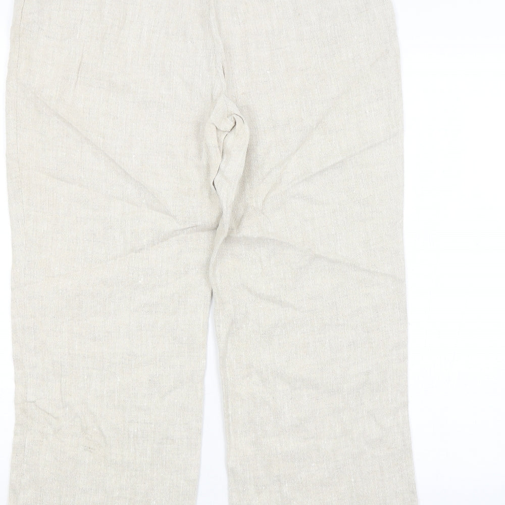 CC Womens Beige   Trousers  Size 14 L27 in
