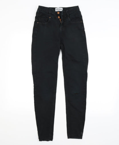 New Look Womens Black   Skinny Jeans Size 8 L28 in