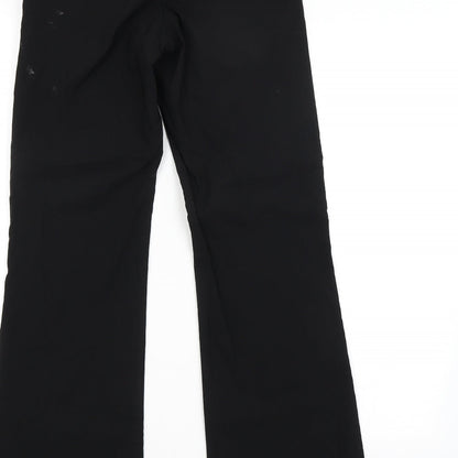 New Look Womens Black   Trousers  Size 10 L29 in