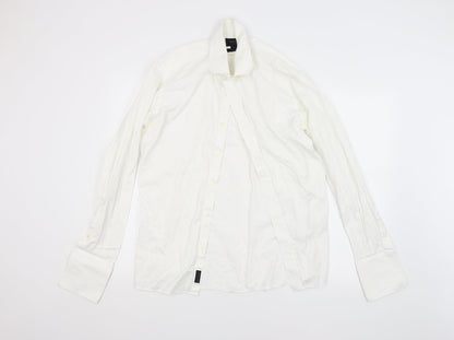 Mens UK Collar Size  Duchamp Smart White  Dress Shirt