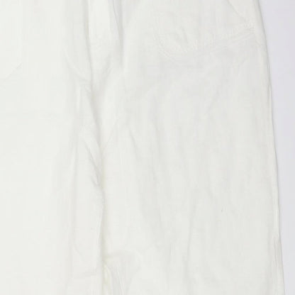 Charles Vogele Womens White   Trousers  Size 48 L28 in