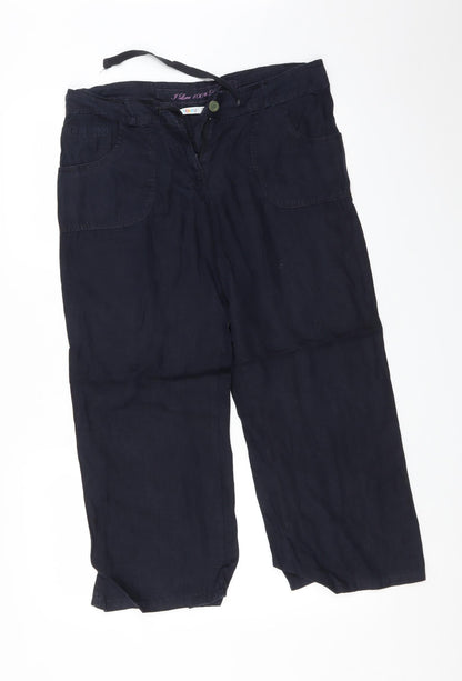 DenimCo Womens Blue   Trousers  Size 10 L27 in