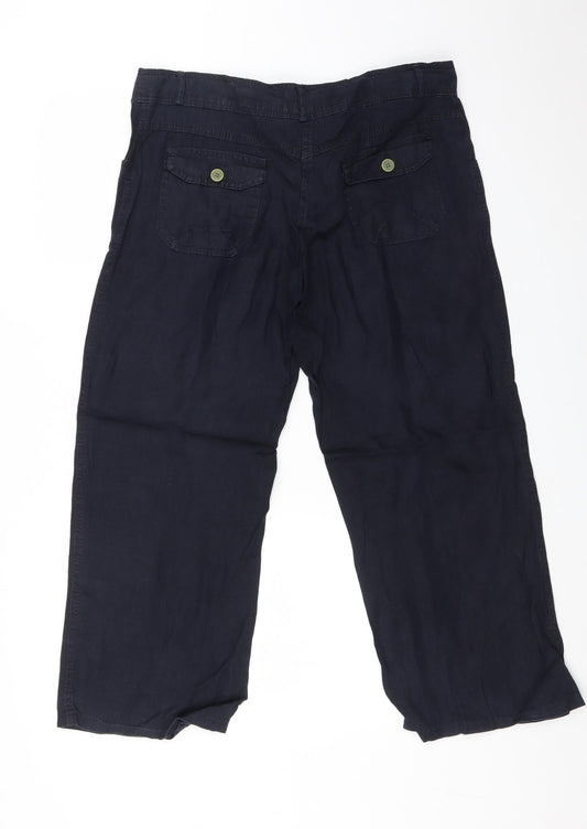 DenimCo Womens Blue   Trousers  Size 10 L27 in