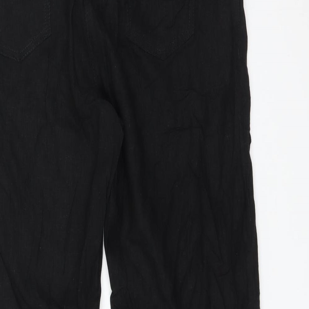 Avenue Womens Black   Trousers  Size M L28 in
