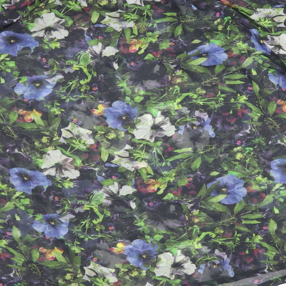 Womens UK Size 6 NEXT Multicoloured Basic Blouse