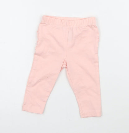 Primark Girls Pink   Jogger Leggings Size 3-6 Months