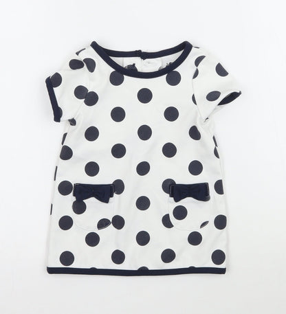 Primark Girls Multicoloured Polka Dot  Shift  Size 3-6 Months