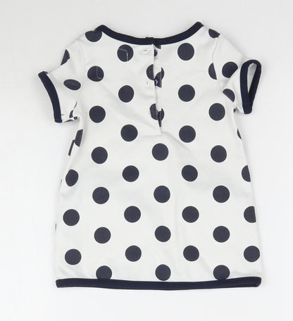 Primark Girls Multicoloured Polka Dot  Shift  Size 3-6 Months
