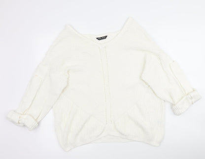 Womens UK Size 18 Select Ivory Pullover Jumper