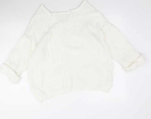 Womens UK Size 18 Select Ivory Pullover Jumper
