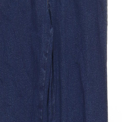 Denim & Co. Womens Blue  Denim Jegging Jeans Size 10 L26 in