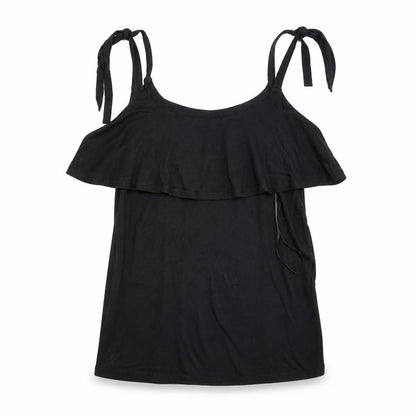 Womens UK Size 10 George Black Basic T-Shirt