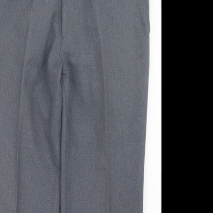 Mens UK Size 36 in Simon Taylor Regular Fit  Grey Trousers