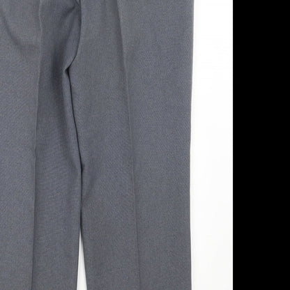 Mens UK Size 36 in Simon Taylor Regular Fit  Grey Trousers