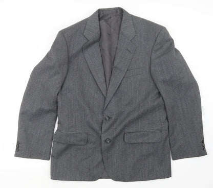 Mens UK Size 38 St Michael Regular Grey Suit Jacket