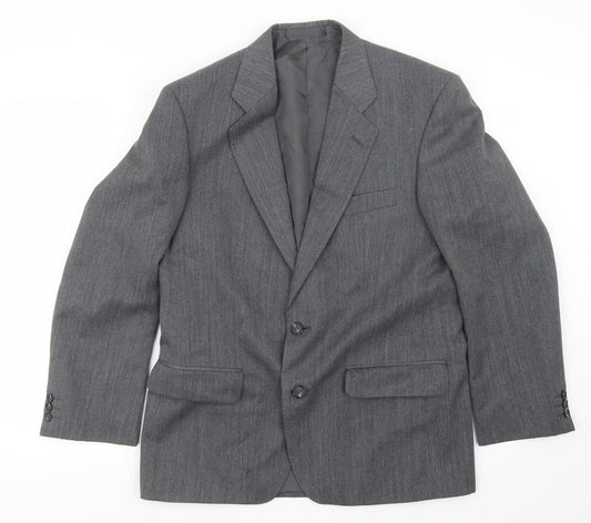 Mens UK Size 38 St Michael Regular Grey Suit Jacket