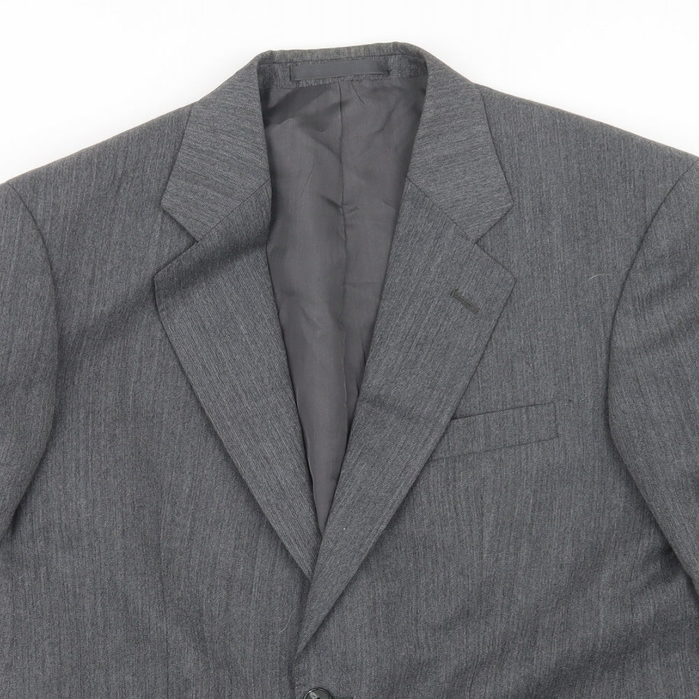 Mens UK Size 38 St Michael Regular Grey Suit Jacket