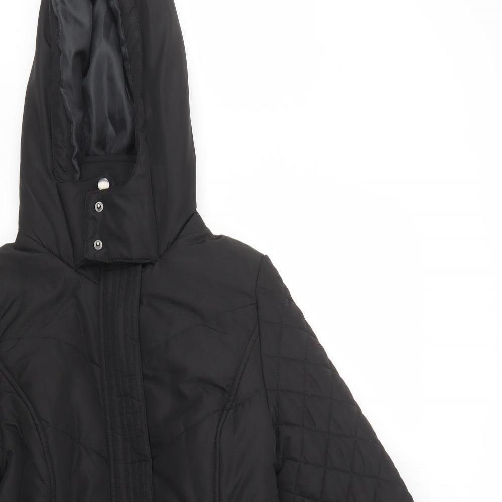 Womens UK Size 10 M&Co Black Jacket