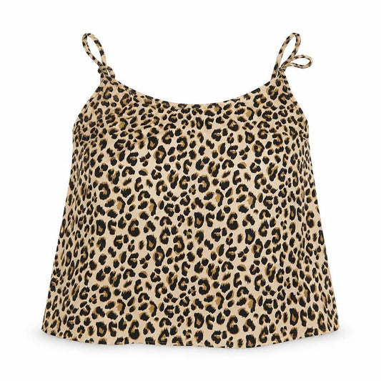 Womens UK Size 8 Divided by H&M Brown Cropped T-Shirt
