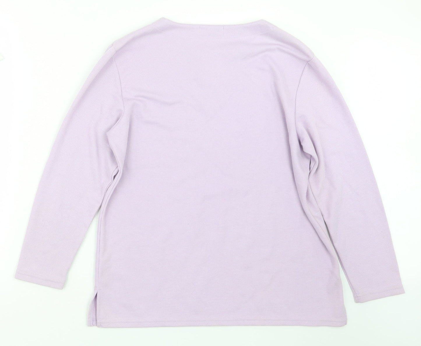 George Womens Purple   Pullover Jumper Size L