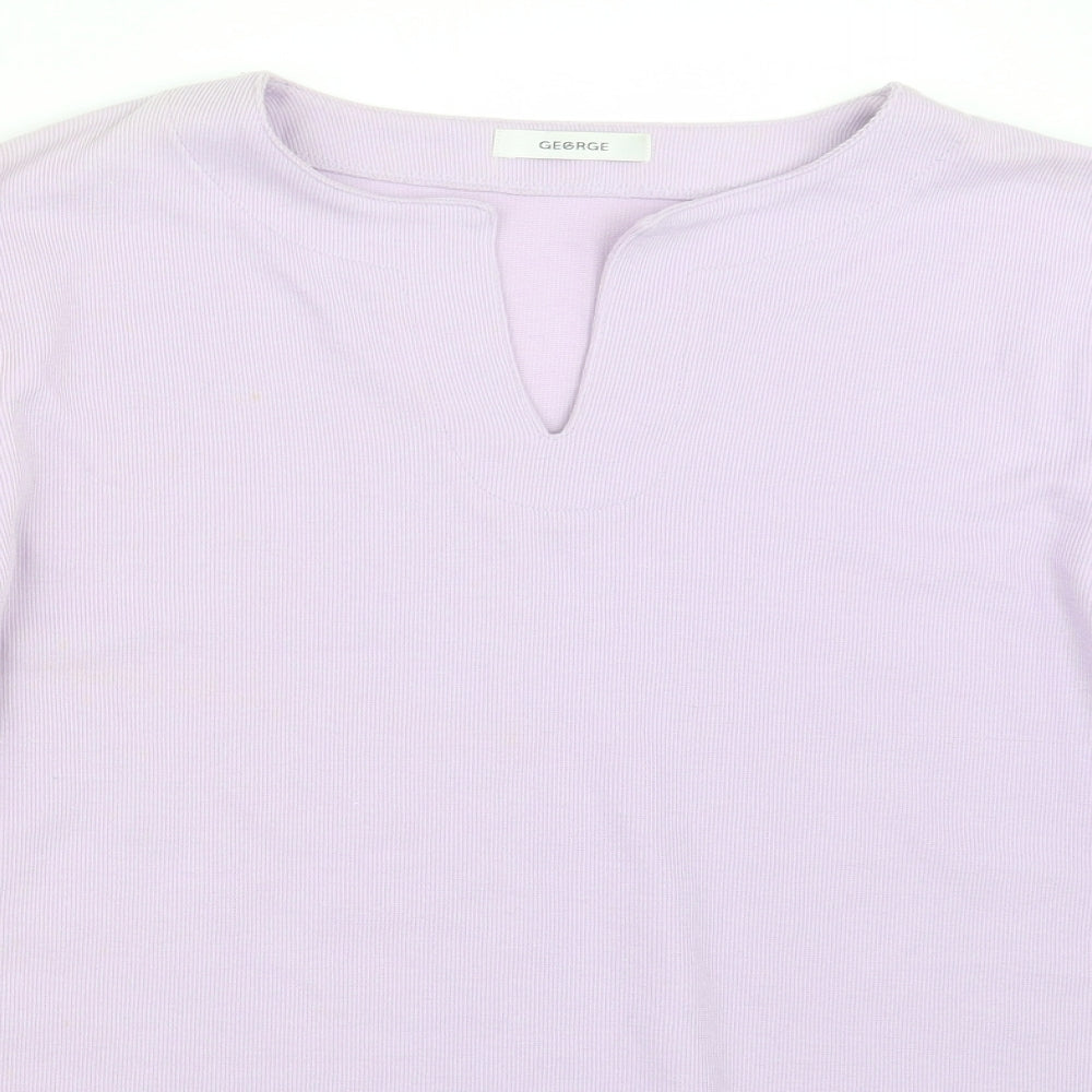 George Womens Purple   Pullover Jumper Size L