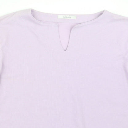 George Womens Purple   Pullover Jumper Size L