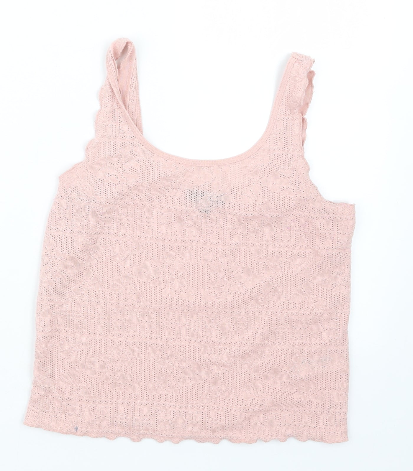 Womens UK Size 8 Topshop Pink Camisole T-Shirt
