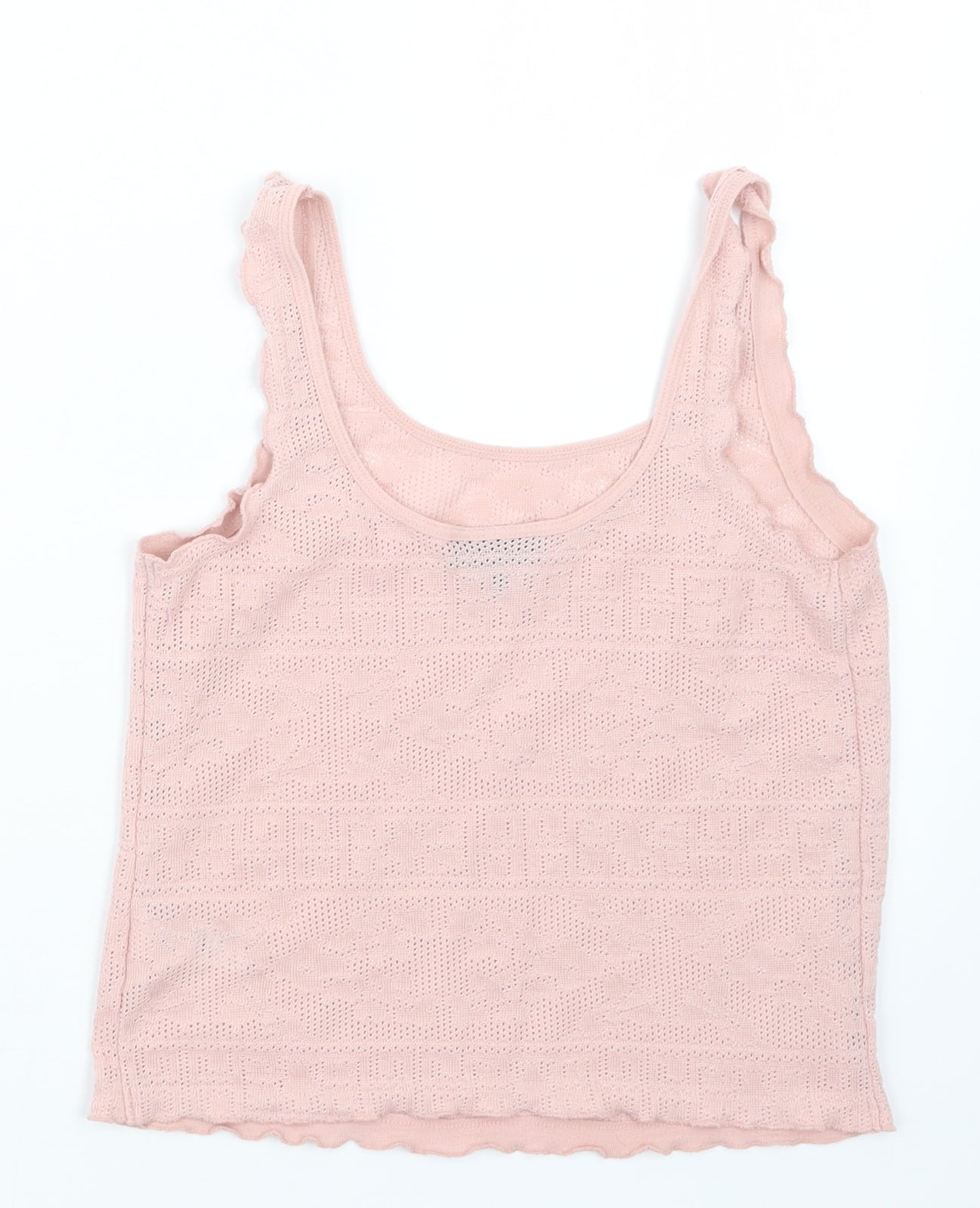 Womens UK Size 8 Topshop Pink Camisole T-Shirt