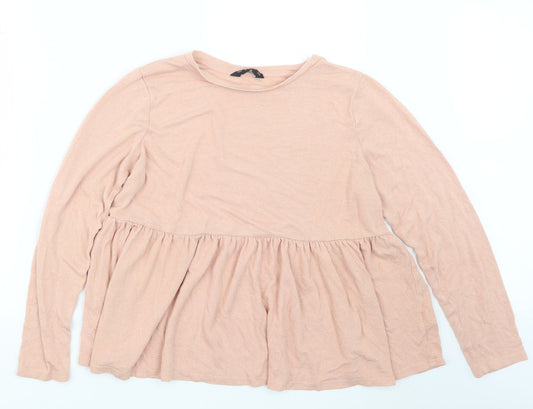 F&F Womens Pink   Pullover Jumper Size 16