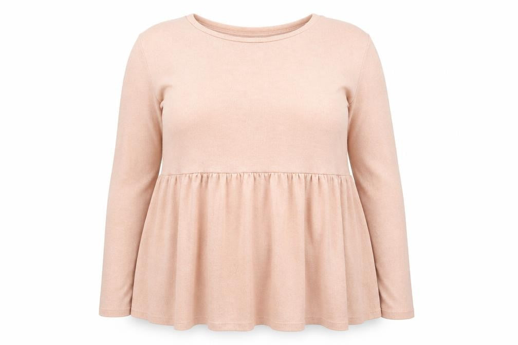 Womens UK Size 16 F&F Pink Pullover Jumper
