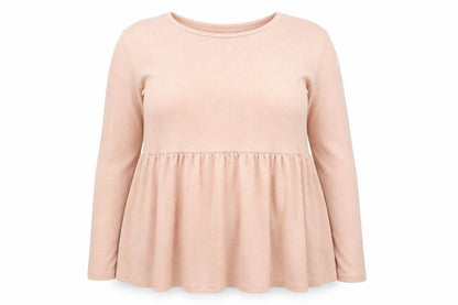 Womens UK Size 16 F&F Pink Pullover Jumper