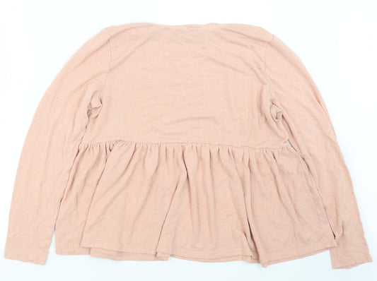 F&F Womens Pink   Pullover Jumper Size 16