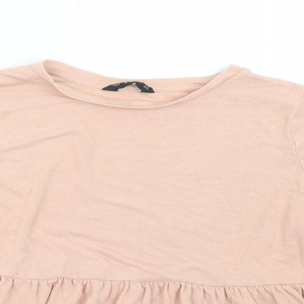 F&F Womens Pink   Pullover Jumper Size 16