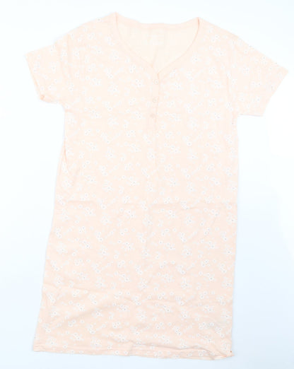 Primark Womens Pink Floral  Top Pyjama Top Size 6
