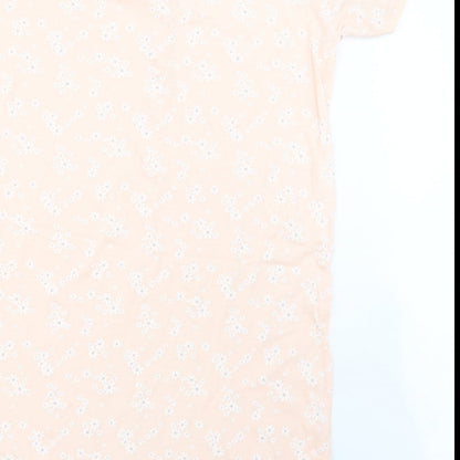 Primark Womens Pink Floral  Top Pyjama Top Size 6