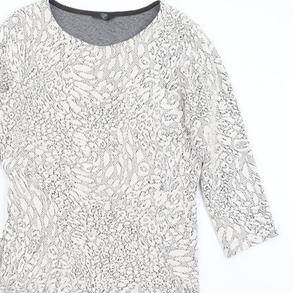 F&F Womens Black   Pullover Jumper Size 12  - Long