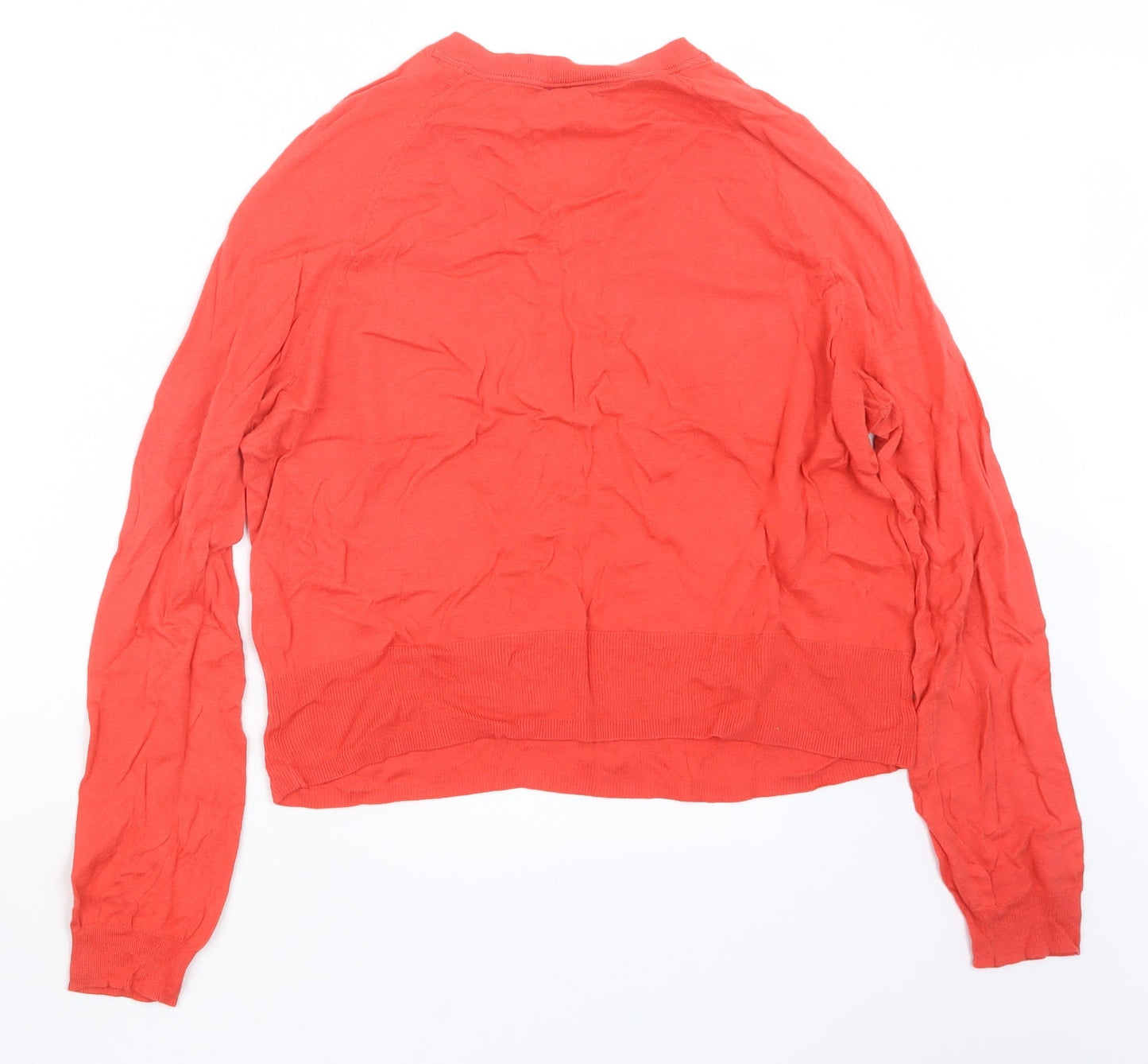 Womens UK Size 12 Topshop Red Pullover Jumper