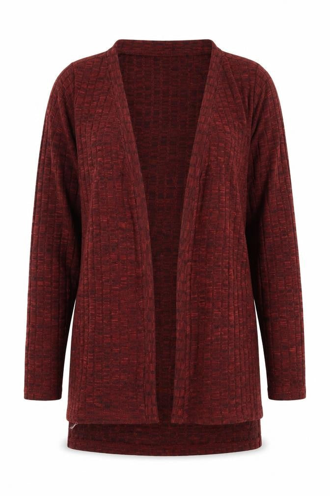 Womens UK Size M VERO MODA Red Cardigan Jumper