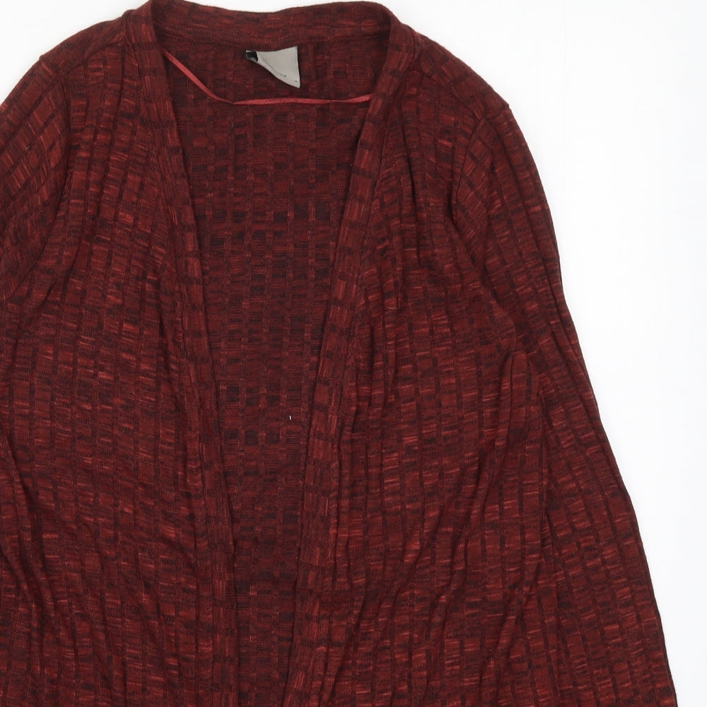 Womens UK Size M VERO MODA Red Cardigan Jumper