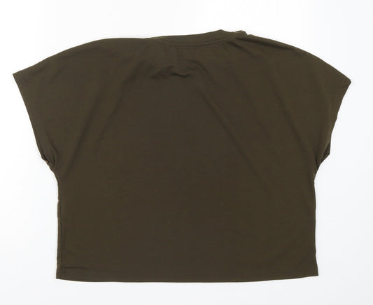 SheIn Womens Green   Basic T-Shirt Size L