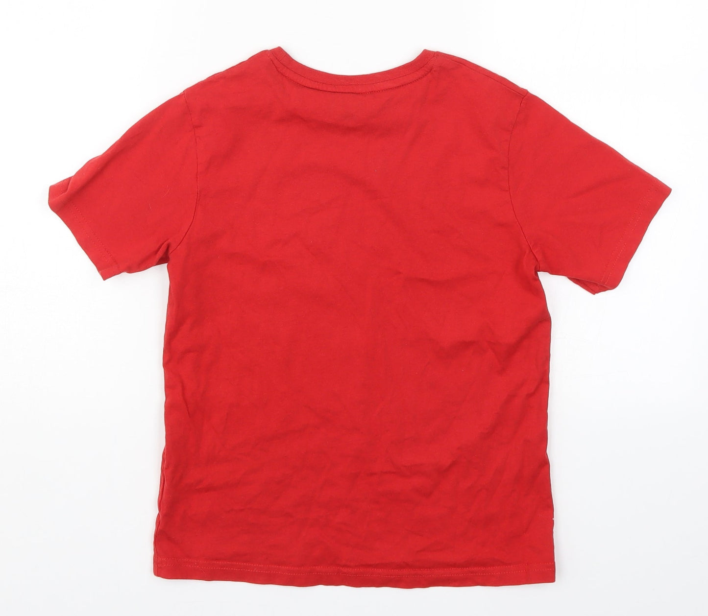 Primark Boys Red   Basic T-Shirt Size 9-10 Years  - Just Chill
